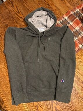 Green Champion Hoodie Small